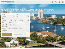 Tablet Screenshot of browardmls954.com